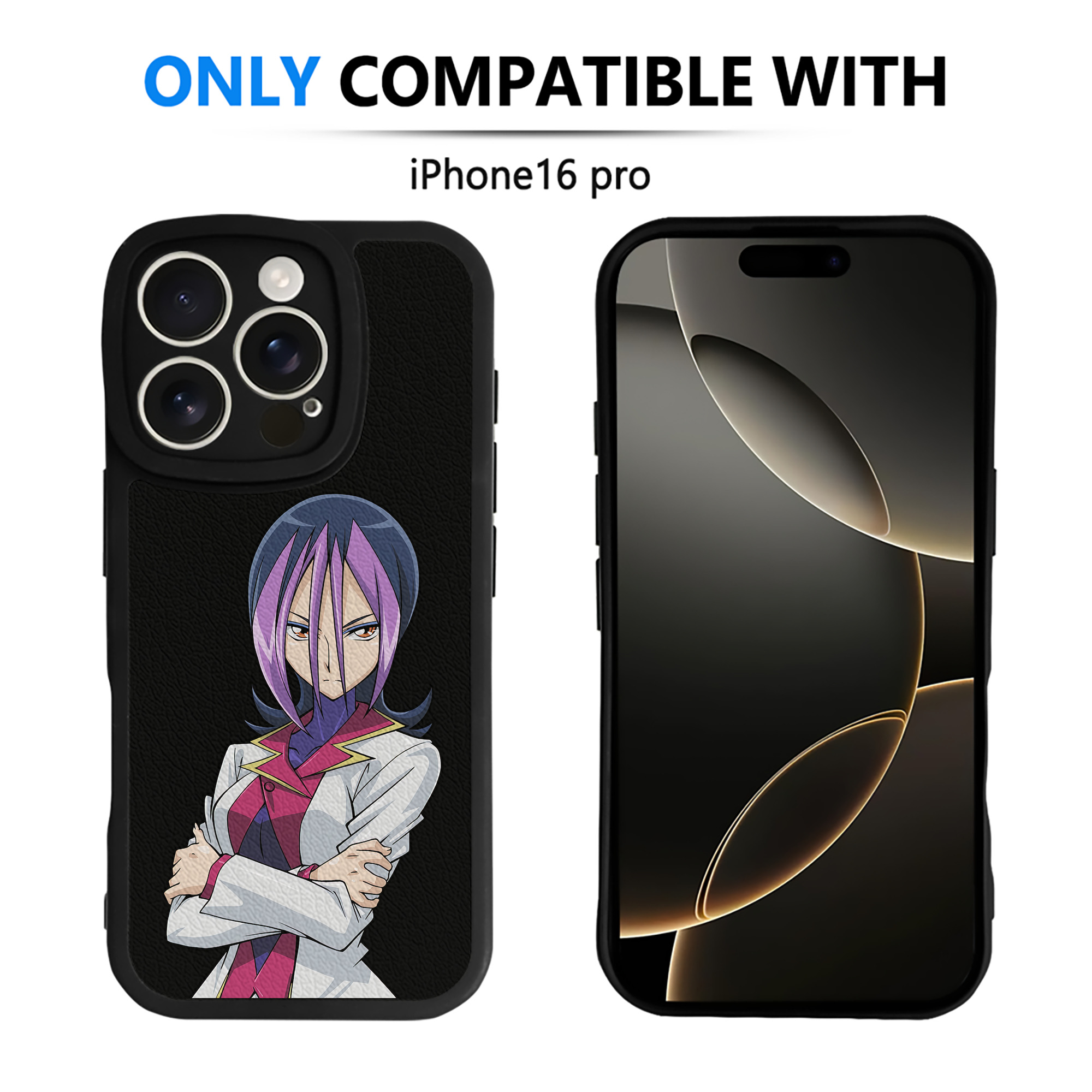遊☆戯☆王 Yu-Gi-Oh! 【iPhone 16シリーズ対応】シリコンスマホケース（レザー調） 材質：シリコン